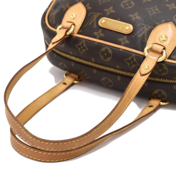 5000001884122835 6 LOUIS VUITTON Montorgueil PM Handbag M95565 Monogram Brown