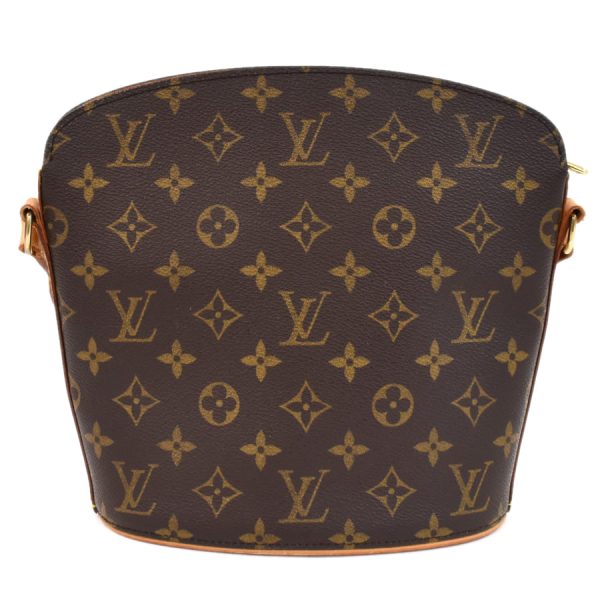 5000001884122837 3 Louis Vuitton Drouot Crossbody Shoulder Bag Monogram Brown