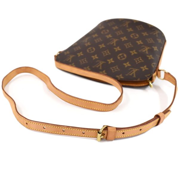 5000001884122837 7 Louis Vuitton Drouot Crossbody Shoulder Bag Monogram Brown