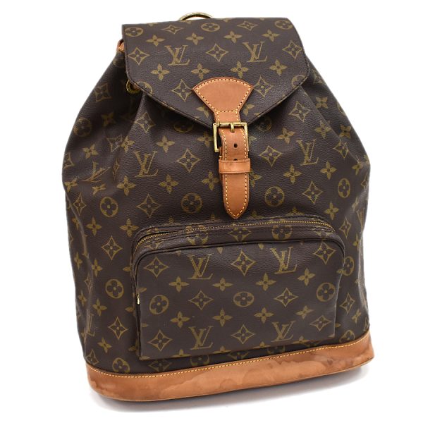 5000001884122841 1 Louis Vuitton Montsouris GM Rucksack Backpack Monogram Brown