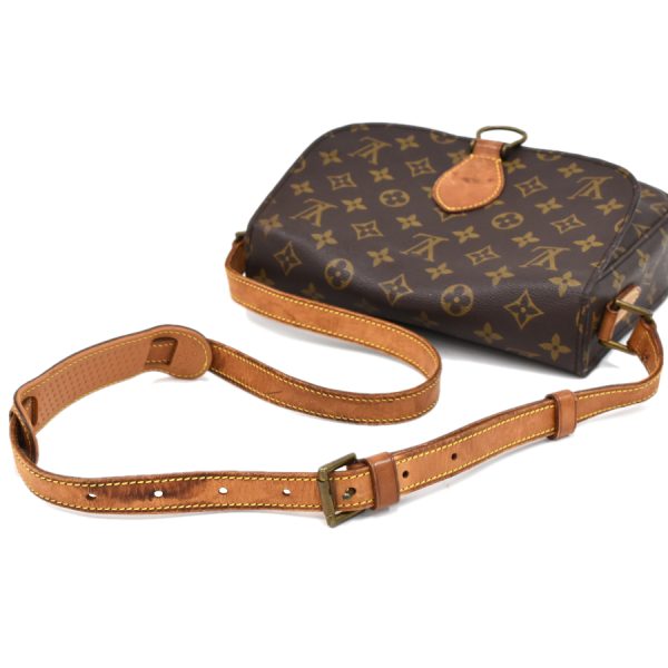 5000001884122849 6 Louis Vuitton Saint Cloud GM Crossbody Shoulder Bag M51242 Monogram Canvas Leather Brown