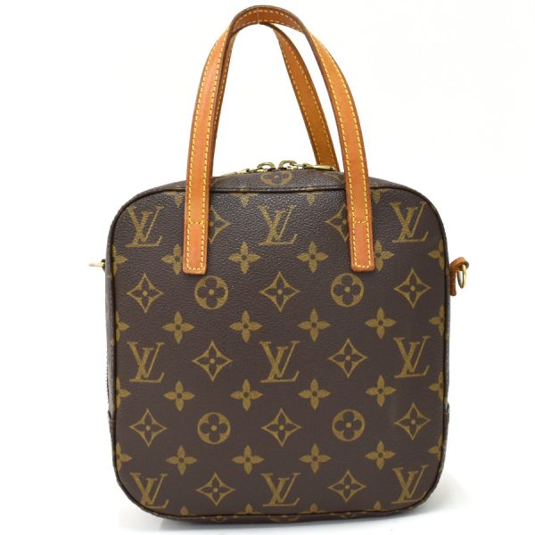 binary comment LOUIS VUITTON Spontini shoulder bag Monogram Brown