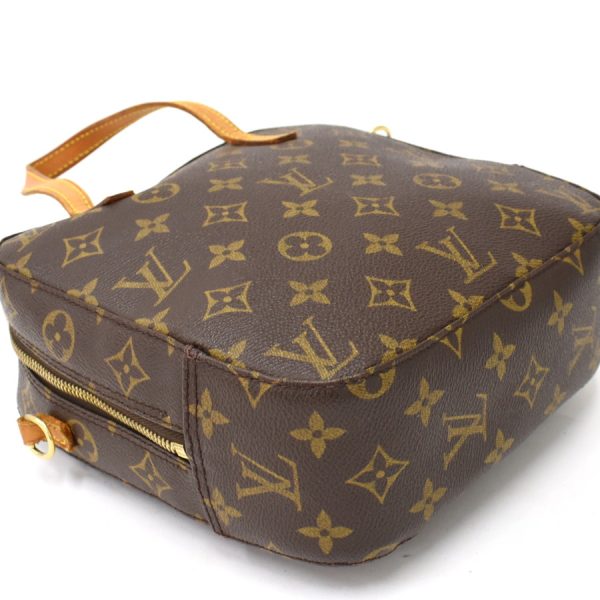 binary comment LOUIS VUITTON Spontini shoulder bag Monogram Brown