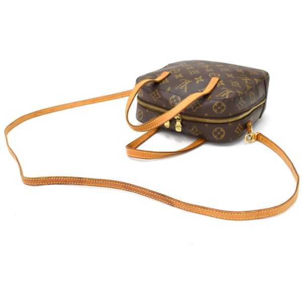 binary comment LOUIS VUITTON Spontini shoulder bag Monogram Brown