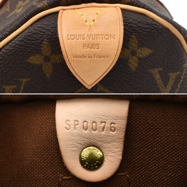 5000001884122862 9 Louis Vuitton Speedy 25 Handbag Mini Boston Monogram Brown