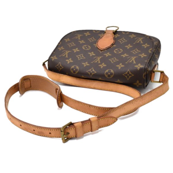 5000001884122880 6 Louis Vuitton Saint Cloud GM Crossbody Shoulder Bag M51242 Monogram Canvas Leather Brown