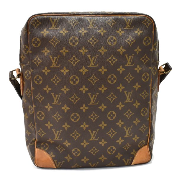 5000001884122953 3 Louis Vuitton Amazone Crossbody Shoulder Bag Monogram Canvas Leather Brown