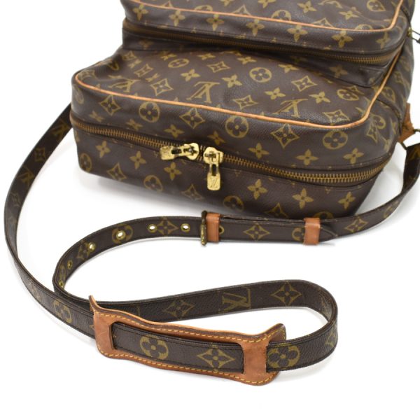 5000001884122953 7 Louis Vuitton Amazone Crossbody Shoulder Bag Monogram Canvas Leather Brown