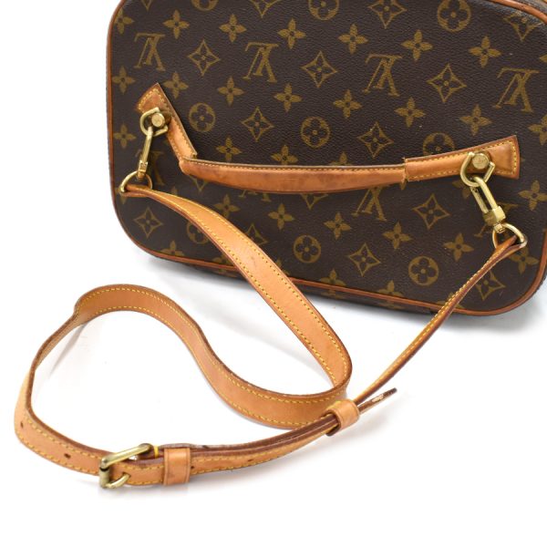 5000001884122974 7 Louis Vuitton Nice 2WAY Vanity Bag Monogram Canvas Leather Brown