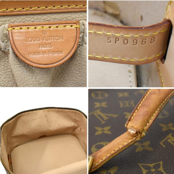 5000001884122974 9 Louis Vuitton Nice 2WAY Vanity Bag Monogram Canvas Leather Brown