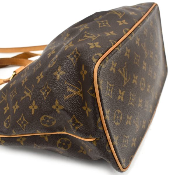 5000001884123017 5 Louis Vuitton Palermo PM 2WAY Tote Handbag Monogram Canvas Leather Brown