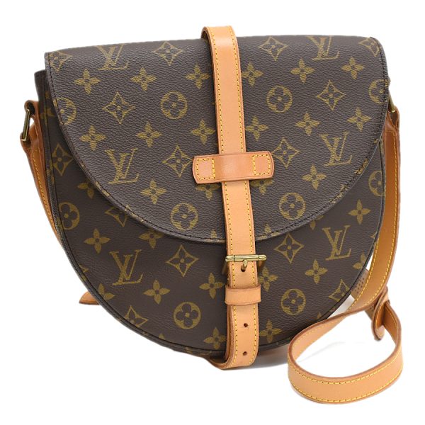 5000001884123037 1 LOUIS VUITTON Chantilly MM Crossbody M51233 Monogram Brown