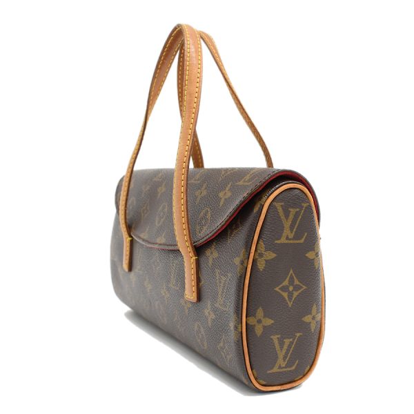 5000001884123069 2 Louis Vuitton Sonatine Handbag Monogram Canvas Brown