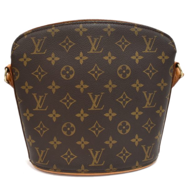 5000001884123083 3 Louis Vuitton Drouot Crossbody Shoulder Bag Monogram Brown