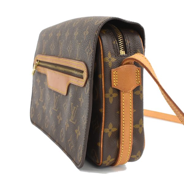 5000001884123088 2 Louis Vuitton Saint German 28 Crossbody Shoulder Bag Monogram Canvas Brown