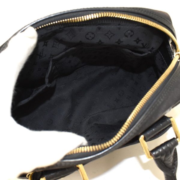 binary comment Louis Vuitton Stamp Bag Mini Boss Handbag Cruise Line Black