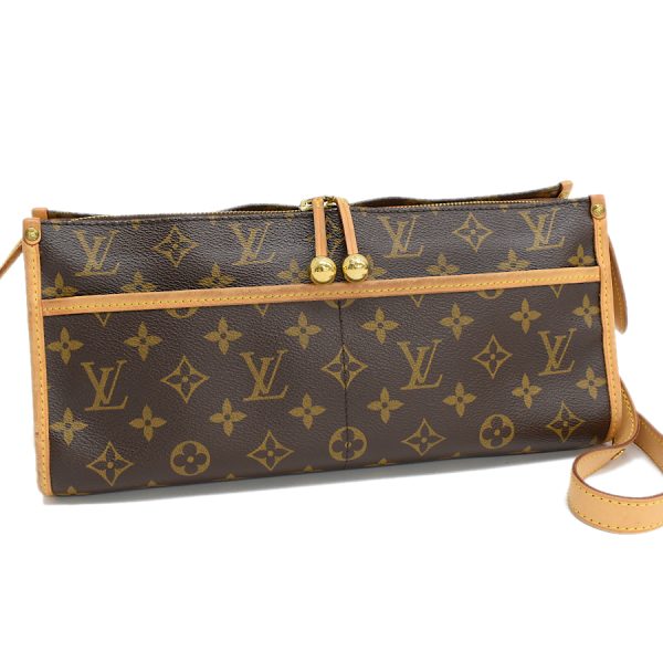 5000001884123104 1 LOUIS VUITTON Popincourt Long Shoulder Bag Monogram Brown