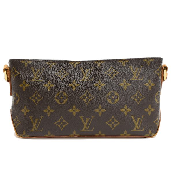 5000001884123105 3 Louis Vuitton Trotteur Crossbody Shoulder Bag Monogram Canvas Brown