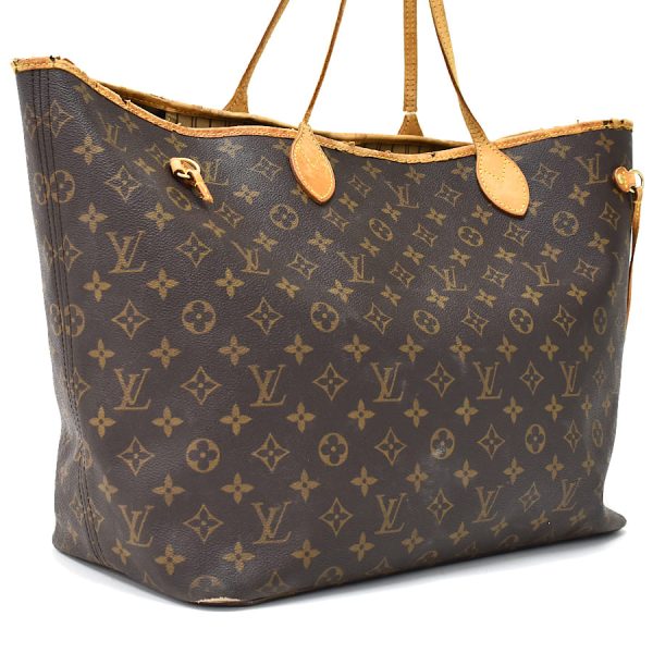 5000001884123232 1 LOUIS VUITTON Tote Bag Shoulder Neverfull GM M40157 Monogram Brown