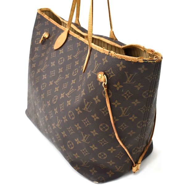 5000001884123232 2 LOUIS VUITTON Tote Bag Shoulder Neverfull GM M40157 Monogram Brown