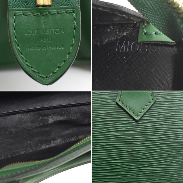 5000001884123282 9 Louis Vuitton Sac Triangle Handbag Epi Borneo Green