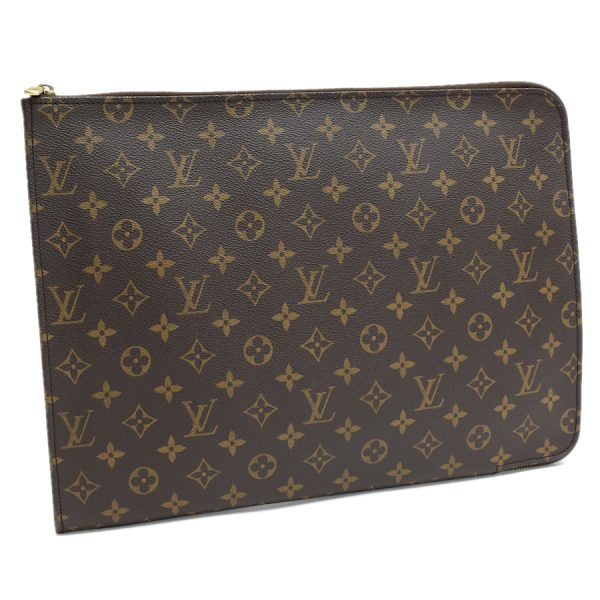 5000001884123352 1 Louis Vuitton Posh Documan Document Case Monogram Canvas