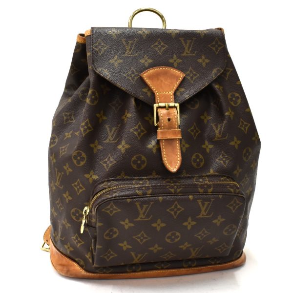 5000001884123386 1 Louis Vuitton Montsouris GM Backpack Monogram Brown