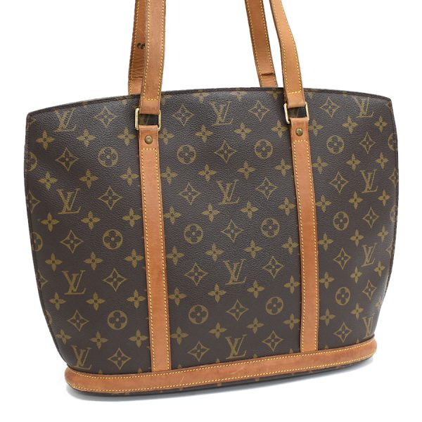 5000001884123402 1 Louis Vuitton Tote Bag Babylon M51102 Canvas Brown