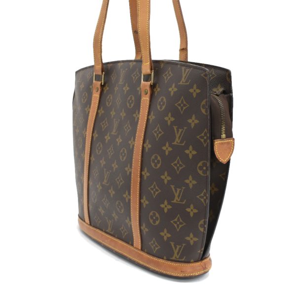 5000001884123402 2 Louis Vuitton Tote Bag Babylon M51102 Canvas Brown