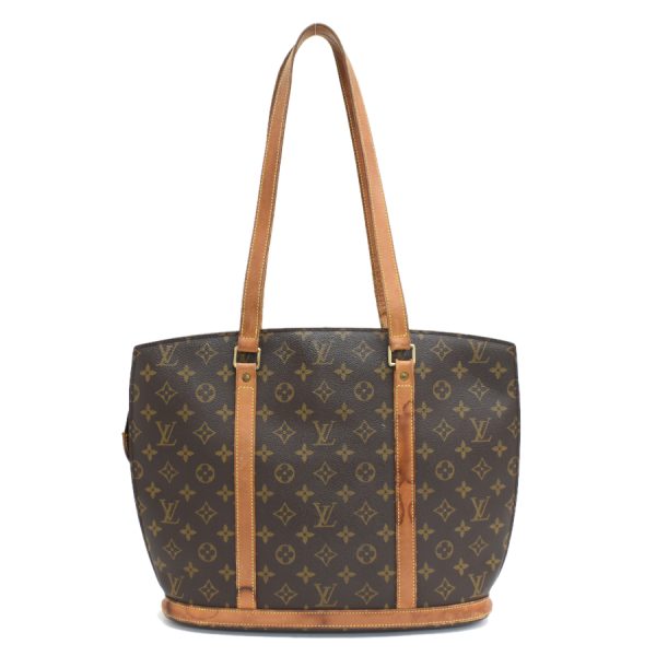 5000001884123402 3 Louis Vuitton Tote Bag Babylon M51102 Canvas Brown