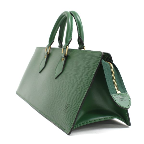 5000001884123407 2 Louis Vuitton Sac Triangle Handbag Epi Borneo Green