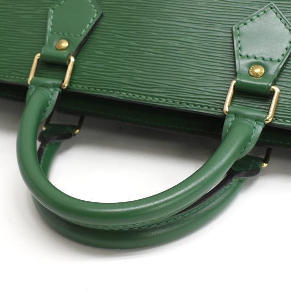 5000001884123407 7 Louis Vuitton Sac Triangle Handbag Epi Borneo Green