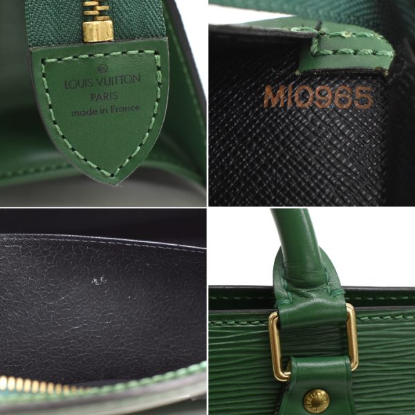 5000001884123407 9 Louis Vuitton Sac Triangle Handbag Epi Borneo Green