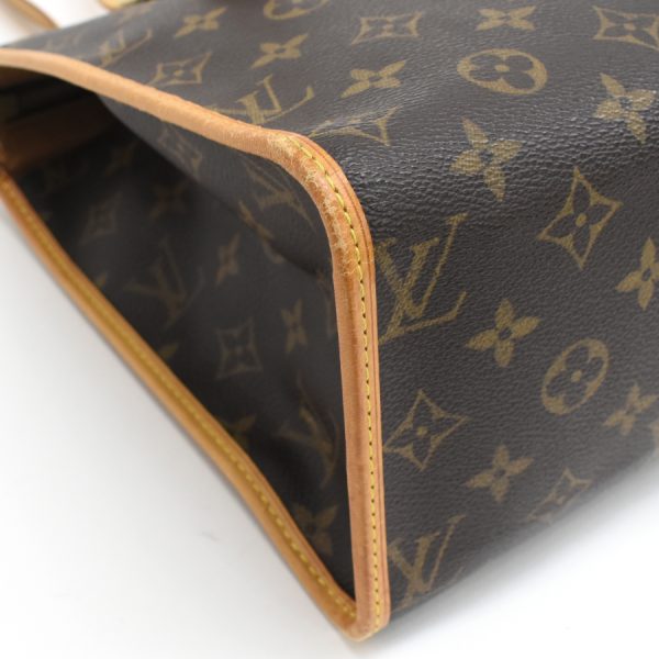 5000001884123412 6 LOUIS VUITTON Popincourt Haut M40007 Monogram Brown