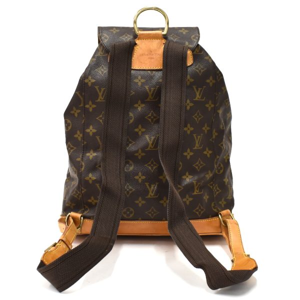 5000001884123467 3 Louis Vuitton Spontini Handbag Monogram Canvas Leather Brown