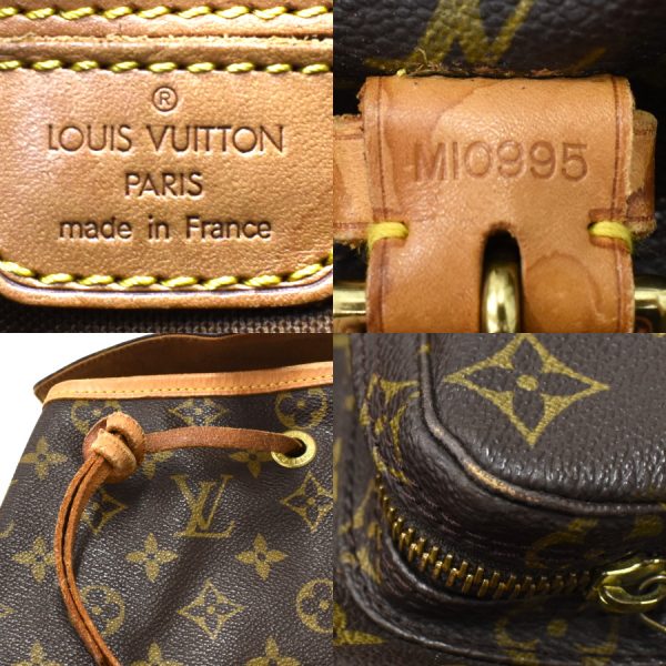 5000001884123467 9 Louis Vuitton Spontini Handbag Monogram Canvas Leather Brown