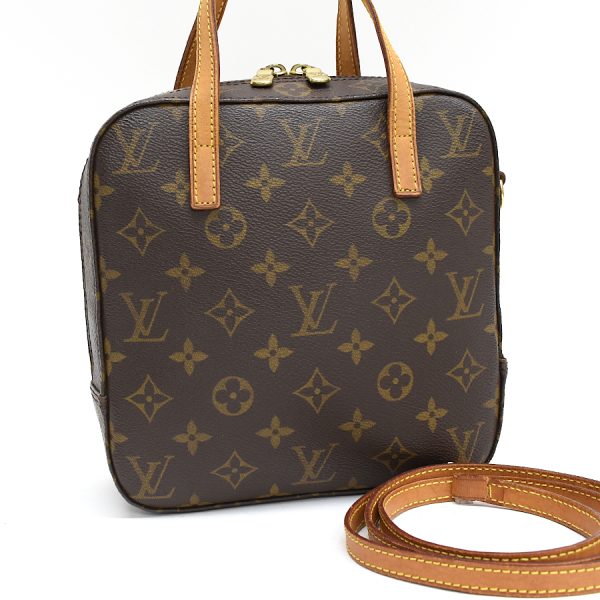 5000001884123495 1 Louis Vuitton Palermo PM Handbag Shoulder Bag Monogram Canvas Brown