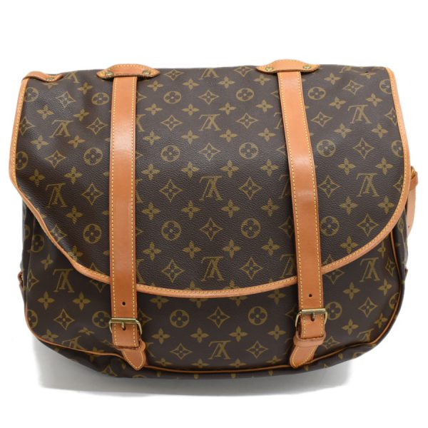 5000001884123507 3 Louis Vuitton Saumur 43 Messenger Bag M42252 Monogram Canvas Brown