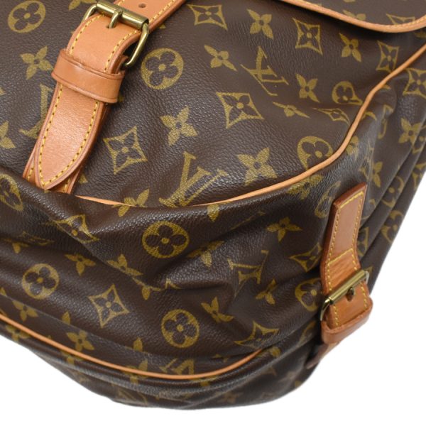 5000001884123507 5 Louis Vuitton Saumur 43 Messenger Bag M42252 Monogram Canvas Brown