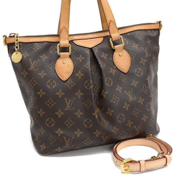 5000001884123521 1 Louis Vuitton Multipli Cite Handbag Monogram Canvas Leather Brown