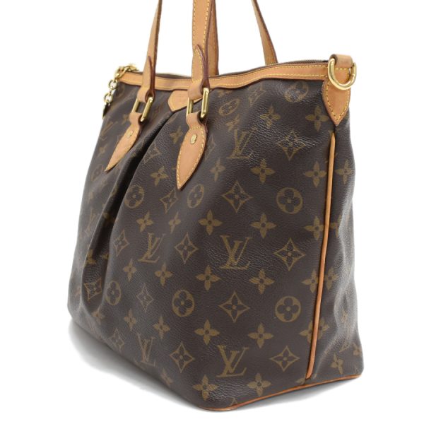 5000001884123521 2 Louis Vuitton Multipli Cite Handbag Monogram Canvas Leather Brown