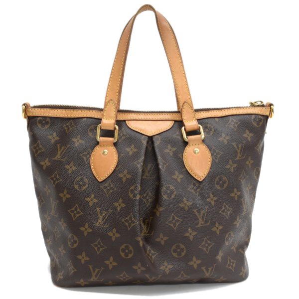 5000001884123521 3 Louis Vuitton Multipli Cite Handbag Monogram Canvas Leather Brown