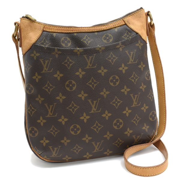 5000001884123558 1 LOUIS VUITTON Odeon PM M56390 Monogram Canvas Leather Brown