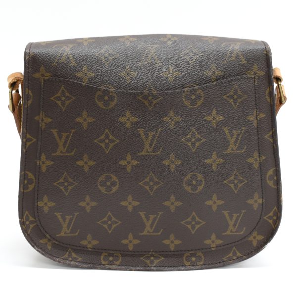 5000001884123600 3 Louis Vuitton Saint Cloud GM M51242 Monogram Canvas Leather Brown