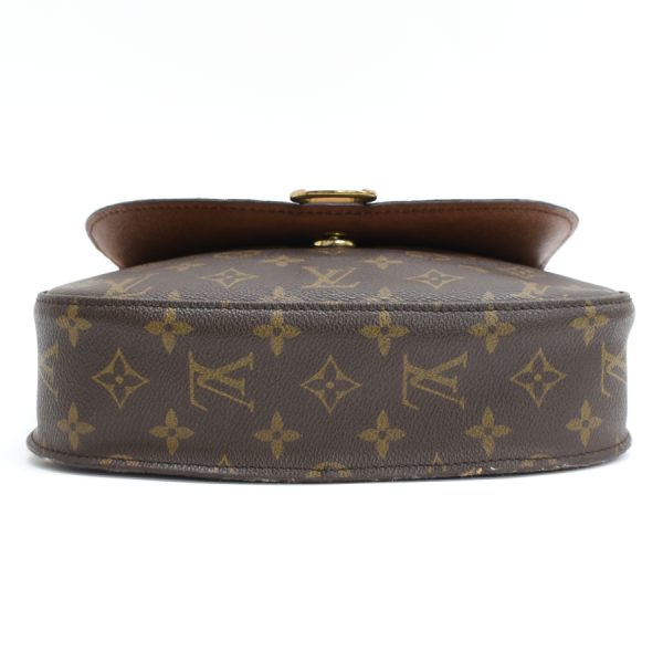 5000001884123600 4 Louis Vuitton Saint Cloud GM M51242 Monogram Canvas Leather Brown