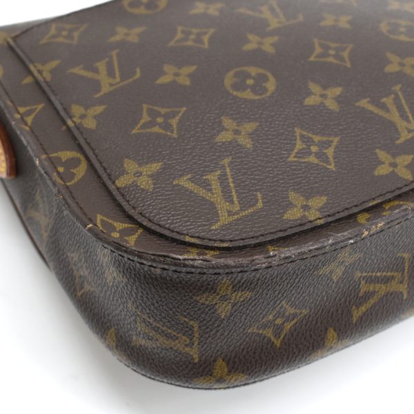 5000001884123600 5 Louis Vuitton Saint Cloud GM M51242 Monogram Canvas Leather Brown