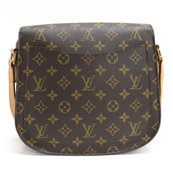 5000001884123601 3 Louis Vuitton Saint Cloud GM Shoulder Bag M51242 Monogram Brown