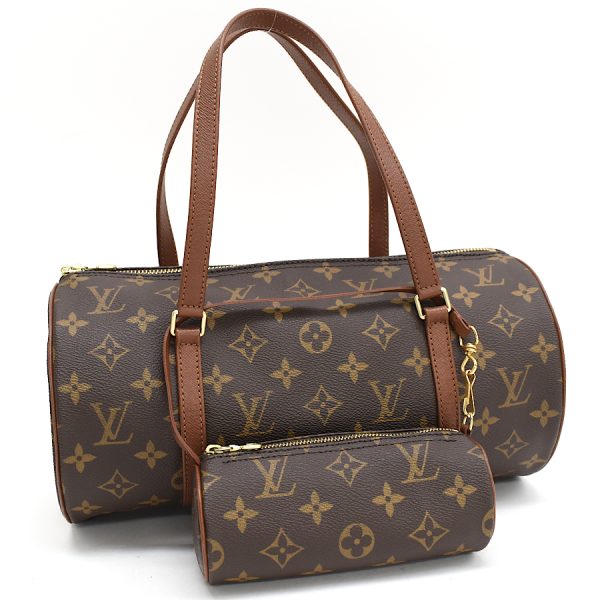 5000001884123696 1 Louis Vuitton Excursion Handbag Shoe Bag Monogram Canvas Brown