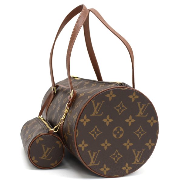 5000001884123696 2 Louis Vuitton Excursion Handbag Shoe Bag Monogram Canvas Brown