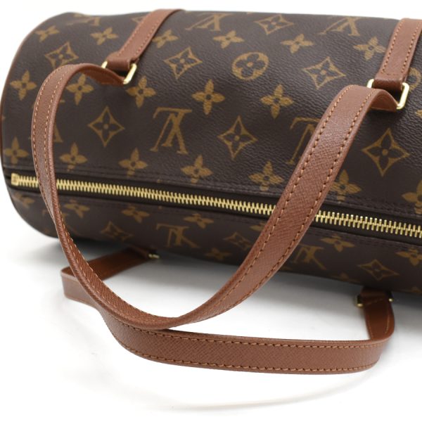 5000001884123696 7 Louis Vuitton Excursion Handbag Shoe Bag Monogram Canvas Brown